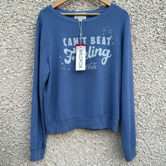 Wildfox Vintage Style Coca Cola Sweatshirt NWT - Picture 7 of 7